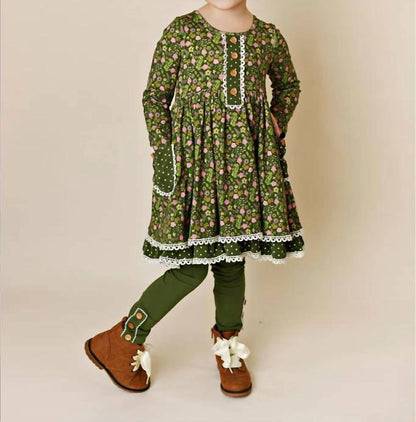 Girl's Petal Pocket Dress