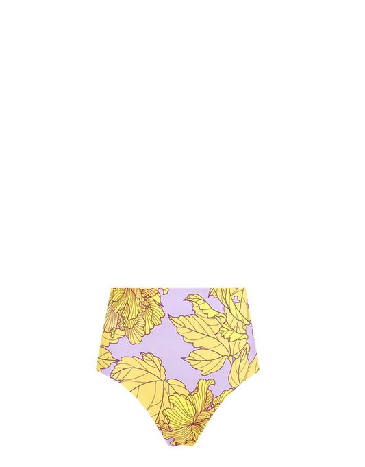 Lia Sahara - Women's Reversible Compression High Waist Bikini Bottom - Rack Hunt -