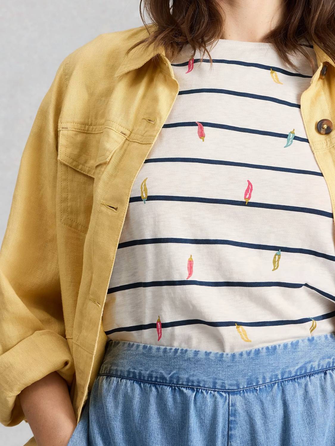 Abbie Stripe Tee
