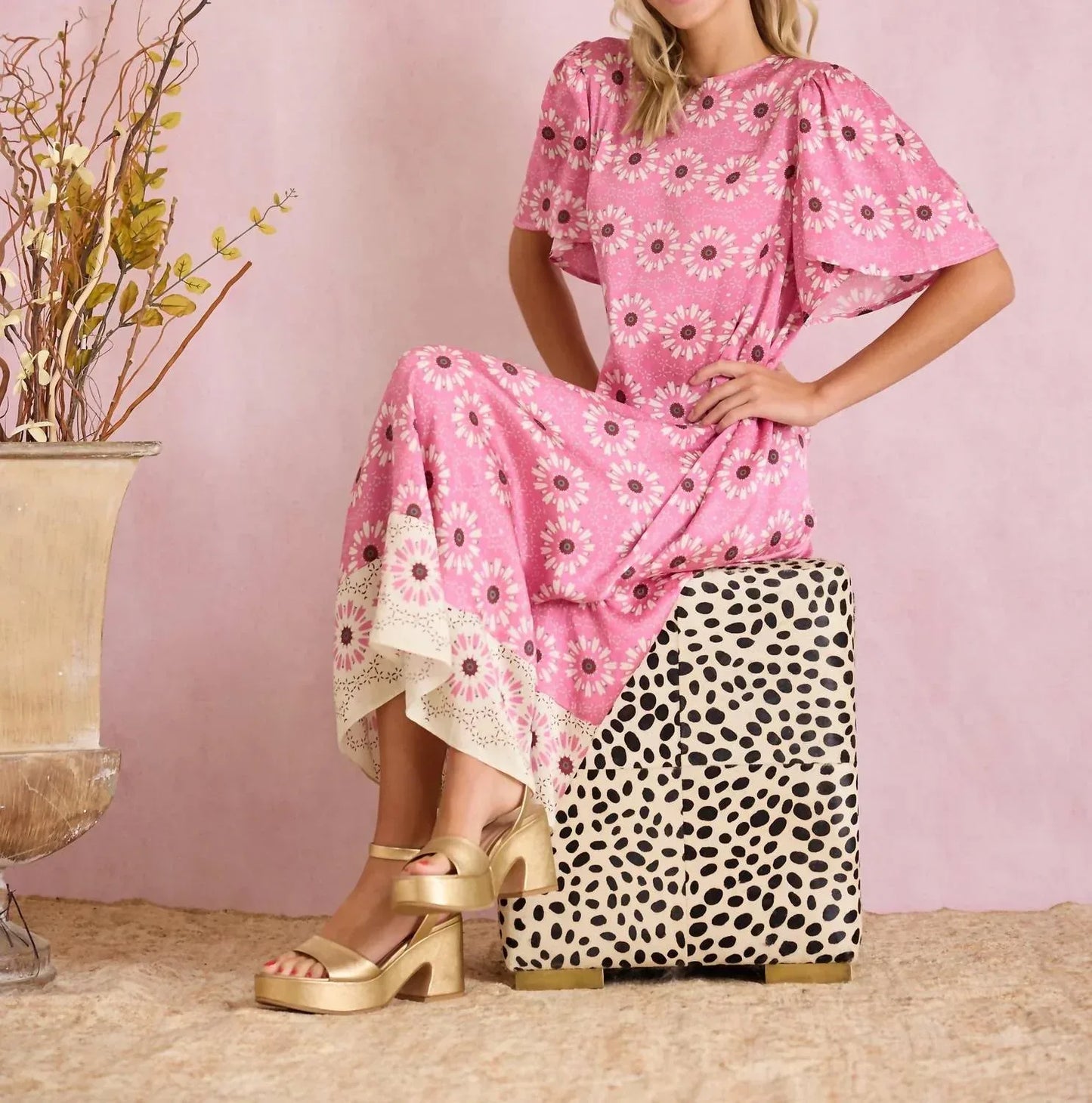 BROOKS AVENUE - Georgia Midi Dress - Rack Hunt
