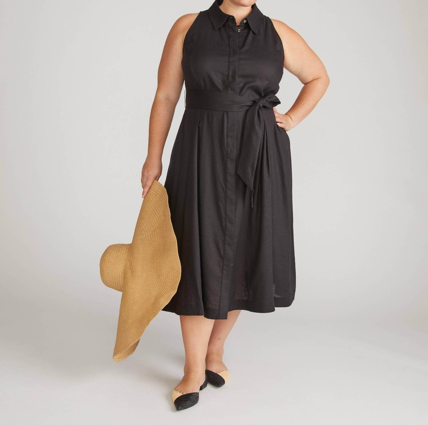 Universal Standard - Adelaide Linen Shirtdress - Rack Hunt -