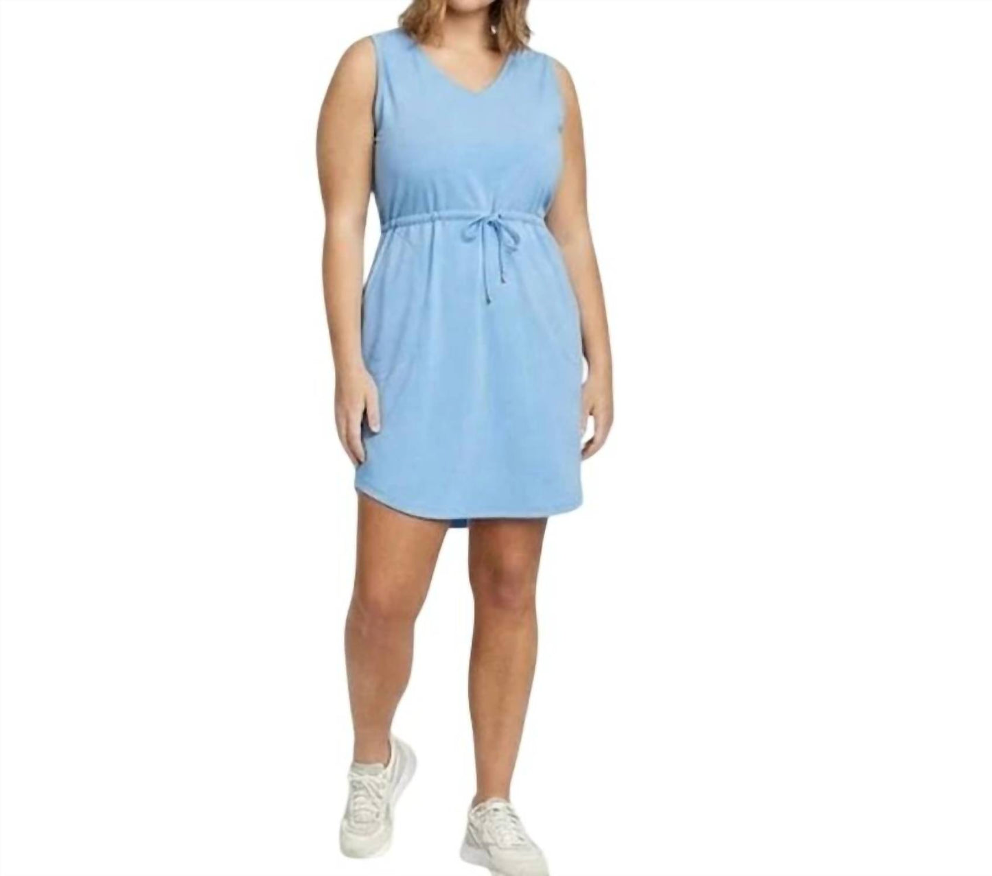 Sleeveless Departure Tank Mini Dress - Plus