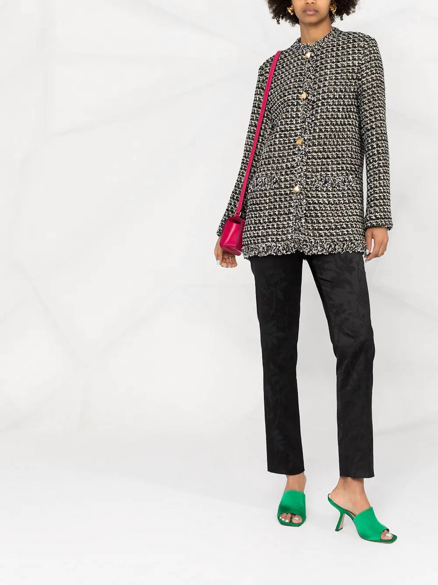 Valentino - Tweed Sequin Embellished Jacket - Rack Hunt