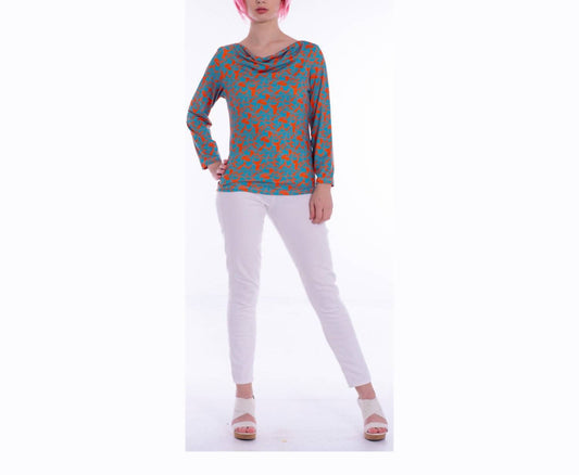Talia Long Straight Sleeves Top