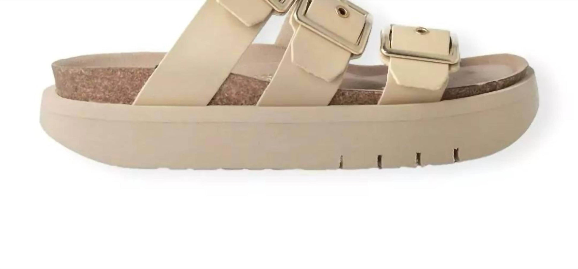 Genuins - Women's Cristi Napa Vegan Platform Sandal - Rack Hunt -