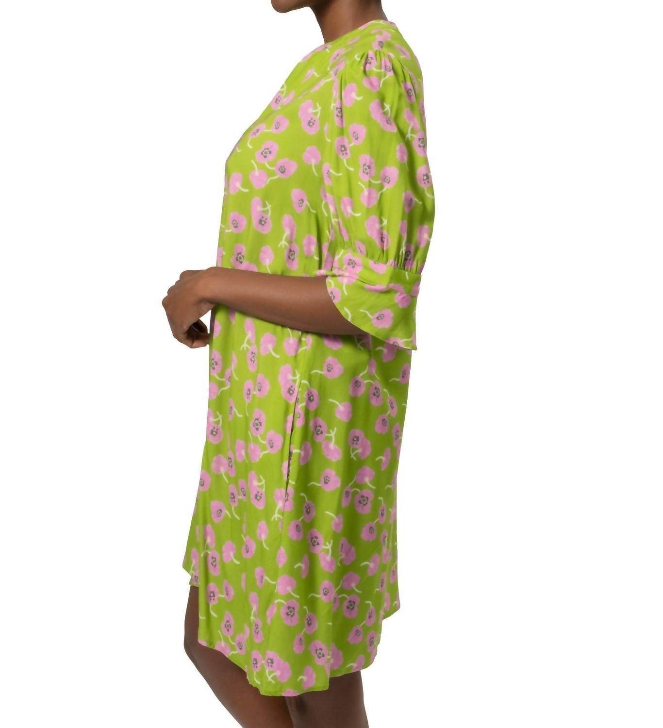 Area Stars - Floral V-neck Short Dress - Rack Hunt