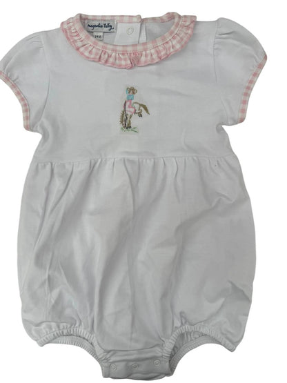 Girl's Rodeo Bubble Romper