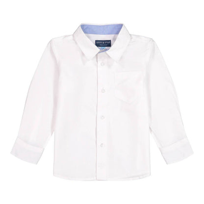 Boy's Poplin Button-down Dress Shirt