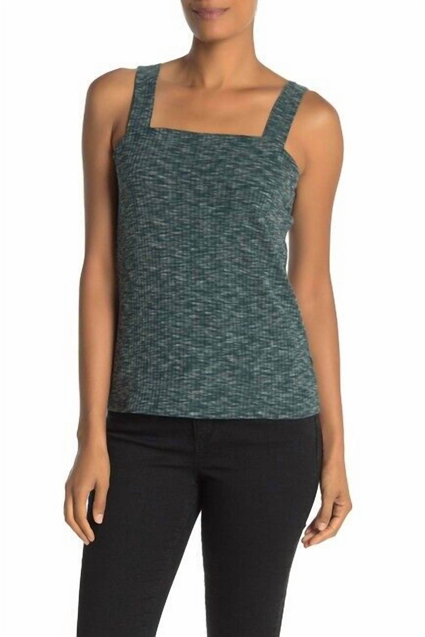 Bobeau - Ribbed Marl Tank Top - Rack Hunt -