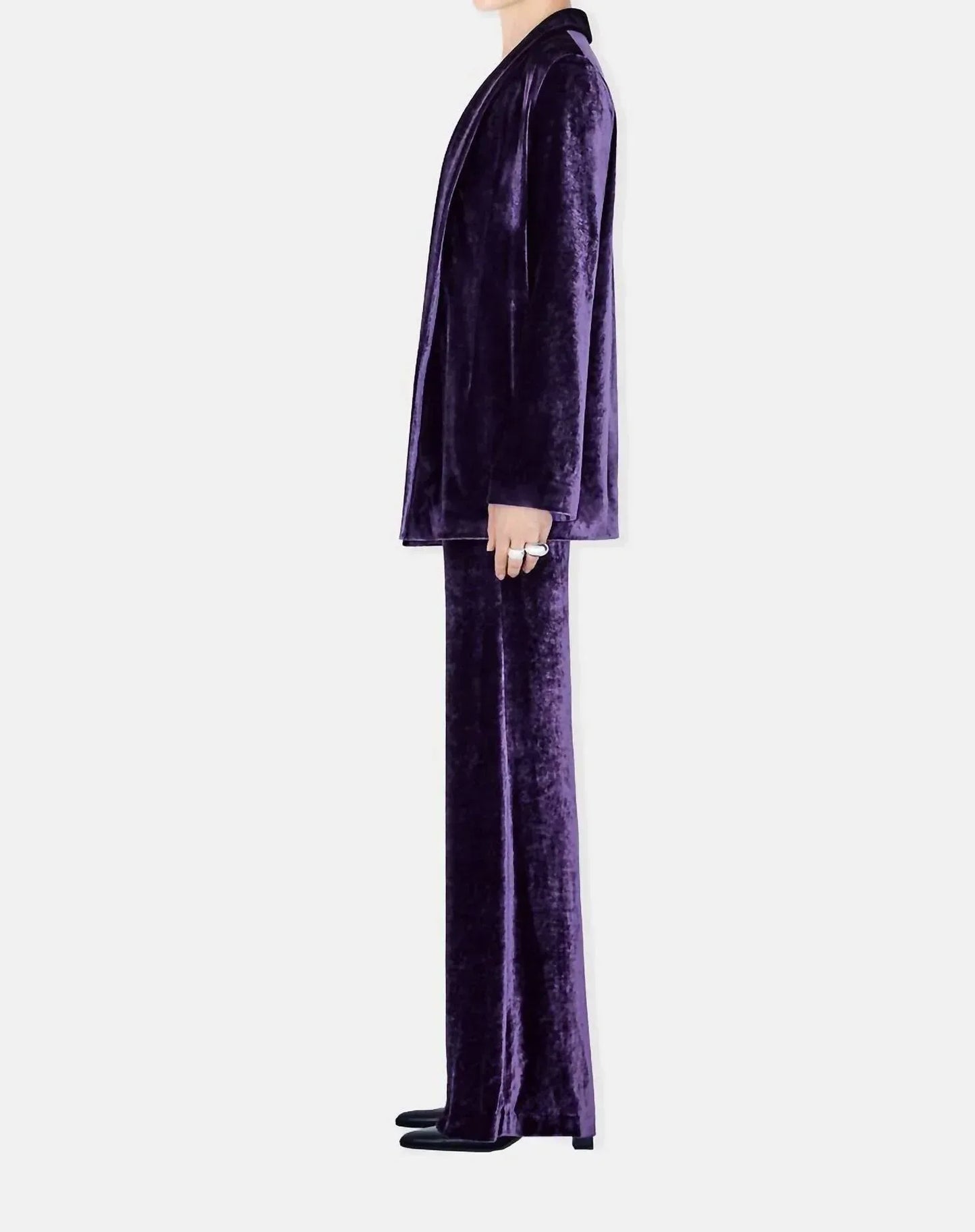 Galvan London - Julianne Velvet Blazer - Rack Hunt