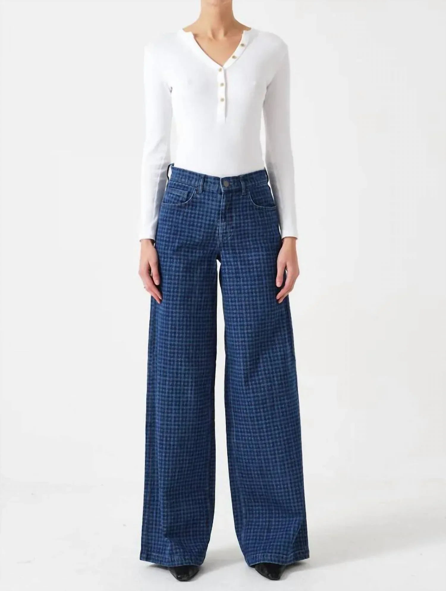 seventy + mochi - Bay Wide Leg Jeans - Rack Hunt