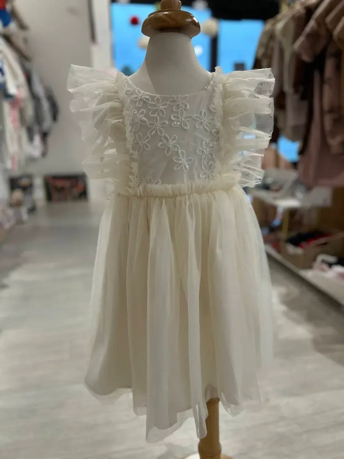 Indie Blue - Girl's Tulle Dress - Rack Hunt