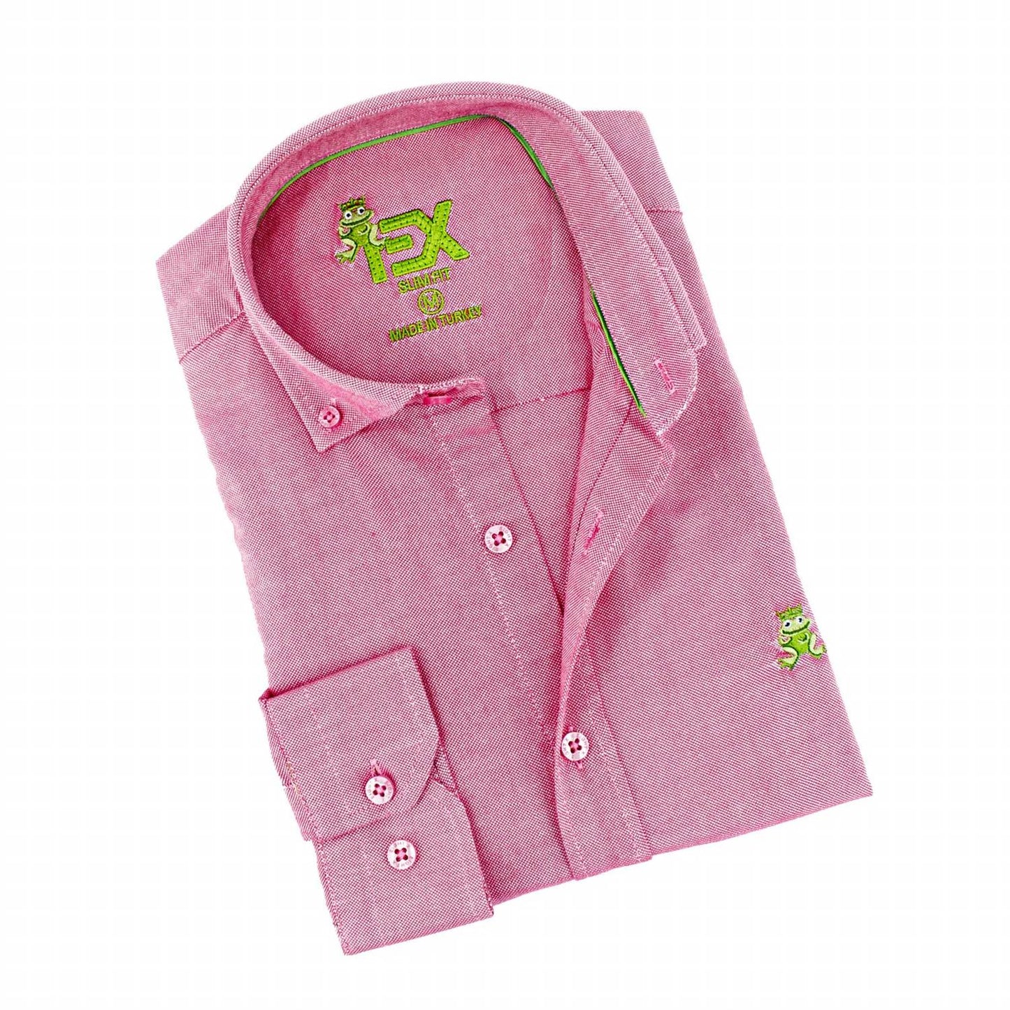 Men's Oxford Frog Button Down Shirt