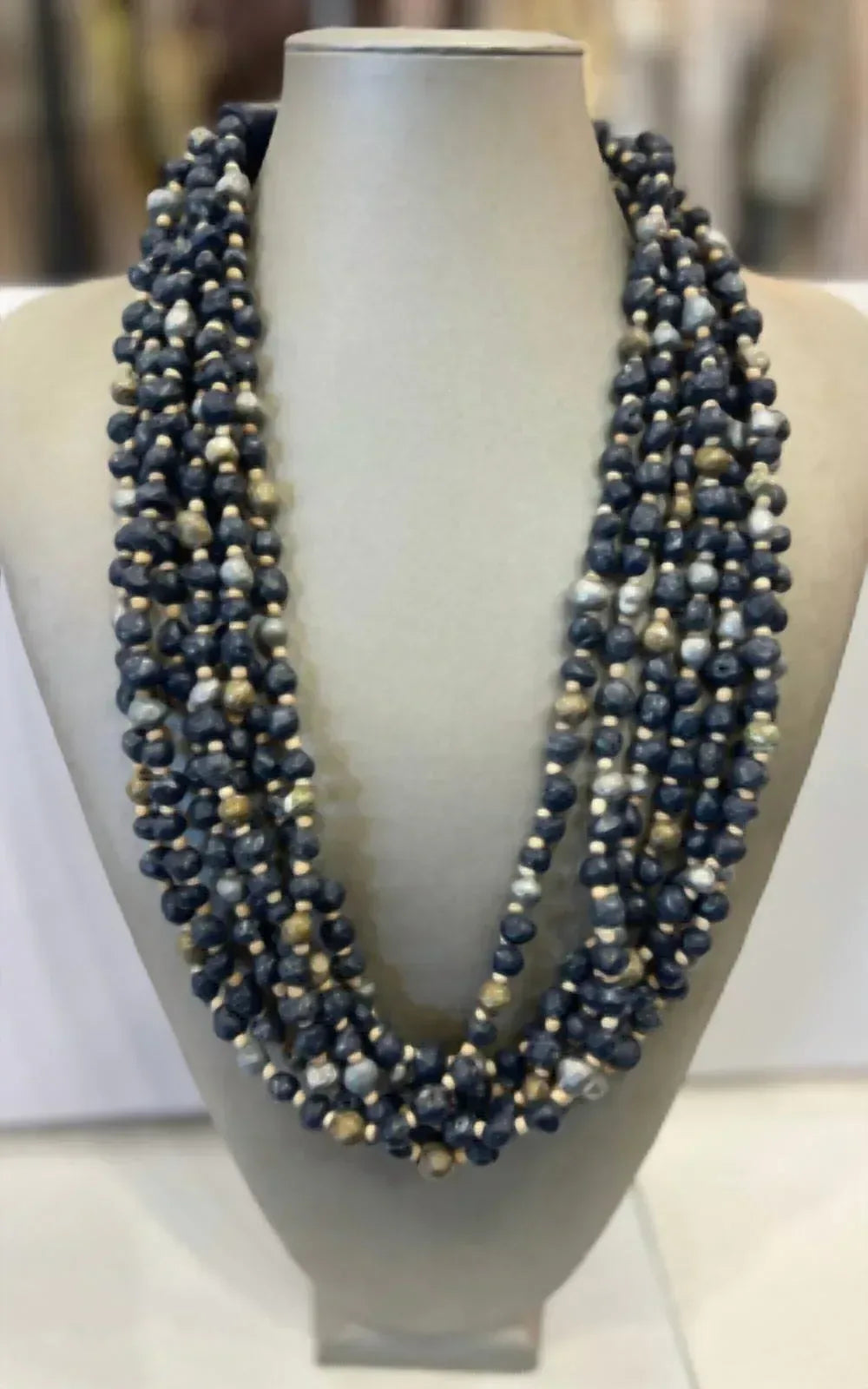 Alisha.D - Nautical Beaded Necklace - Rack Hunt