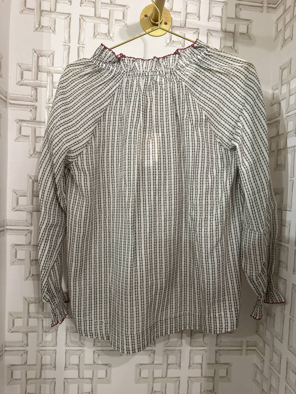 Floral Stripe Harper Top