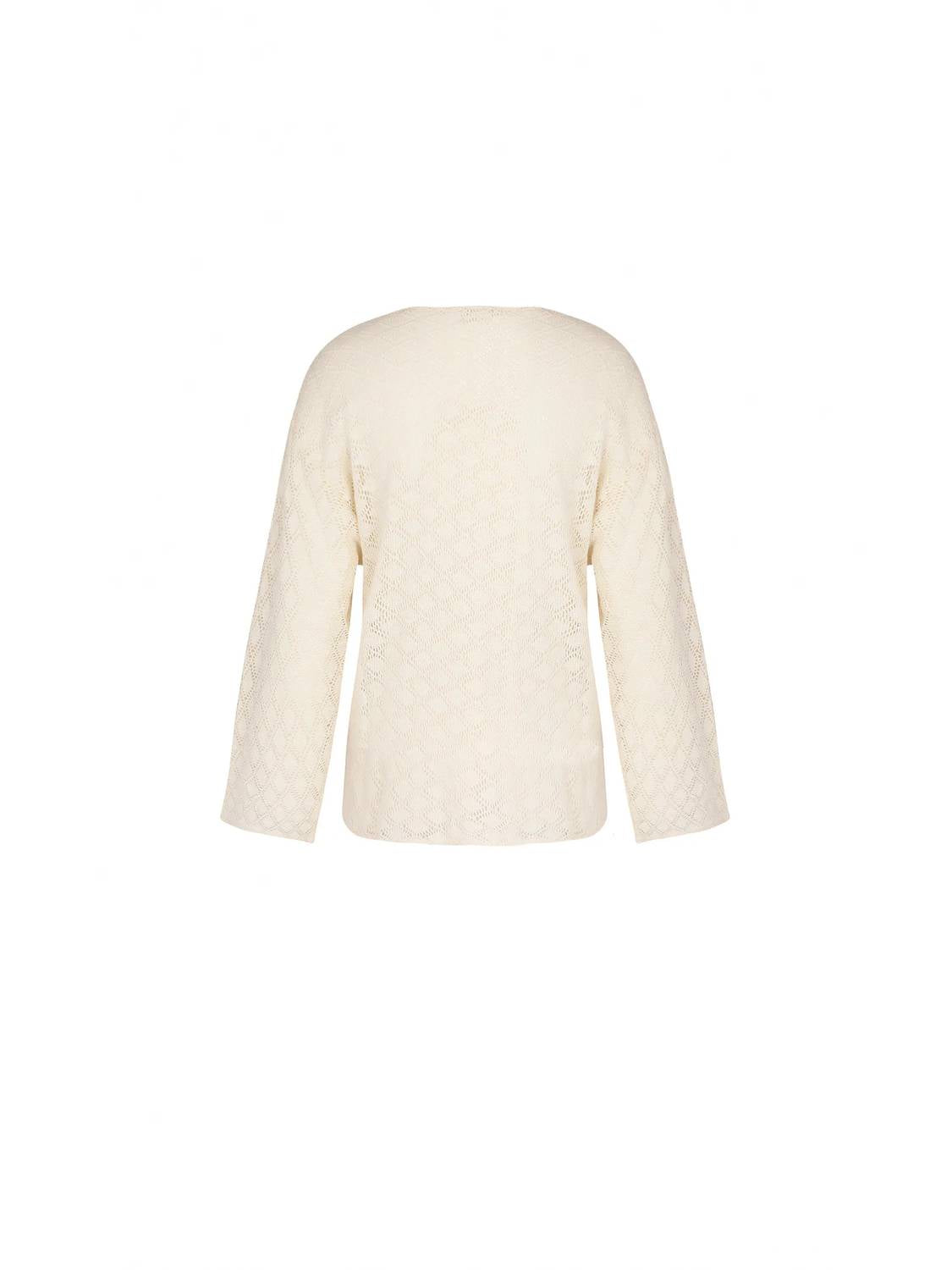 Crochet Seventies Long Sleeve Top