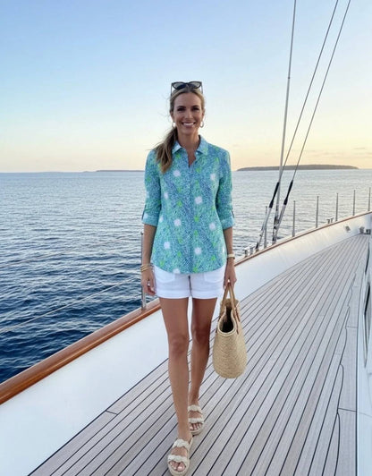 Nancy Three Quarter Sleeve Shirt
