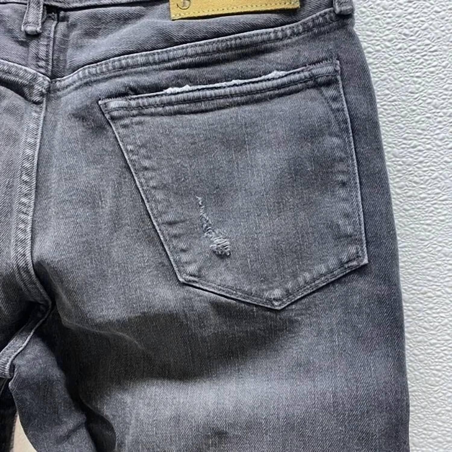Todd Snyder - Men's Slim Fit Distressed Five-pocket Jeans - Rack Hunt