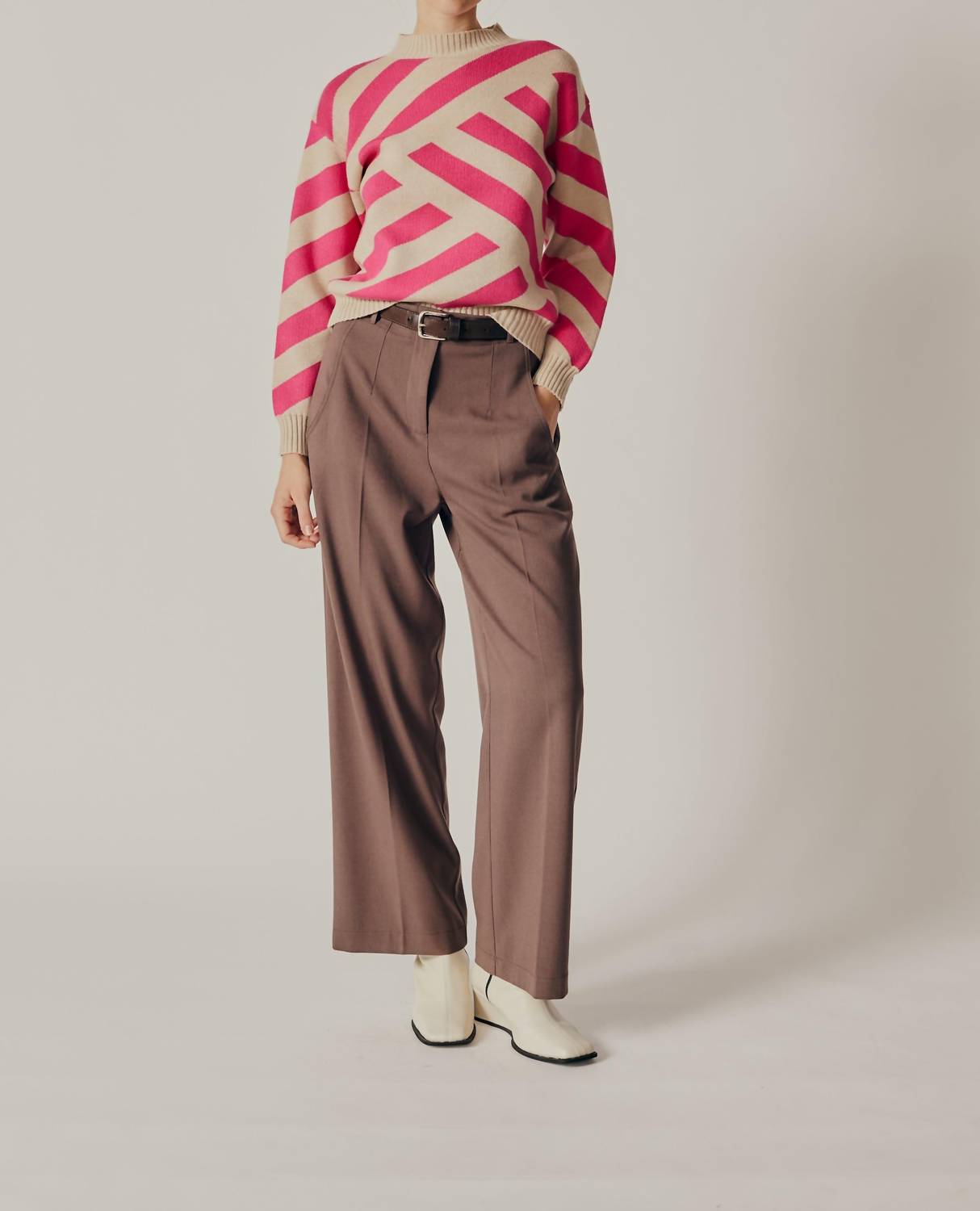Taxodium Striped Sweater