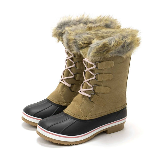 Girl's Kathmandu Mid Calf Waterproof Snow Boots