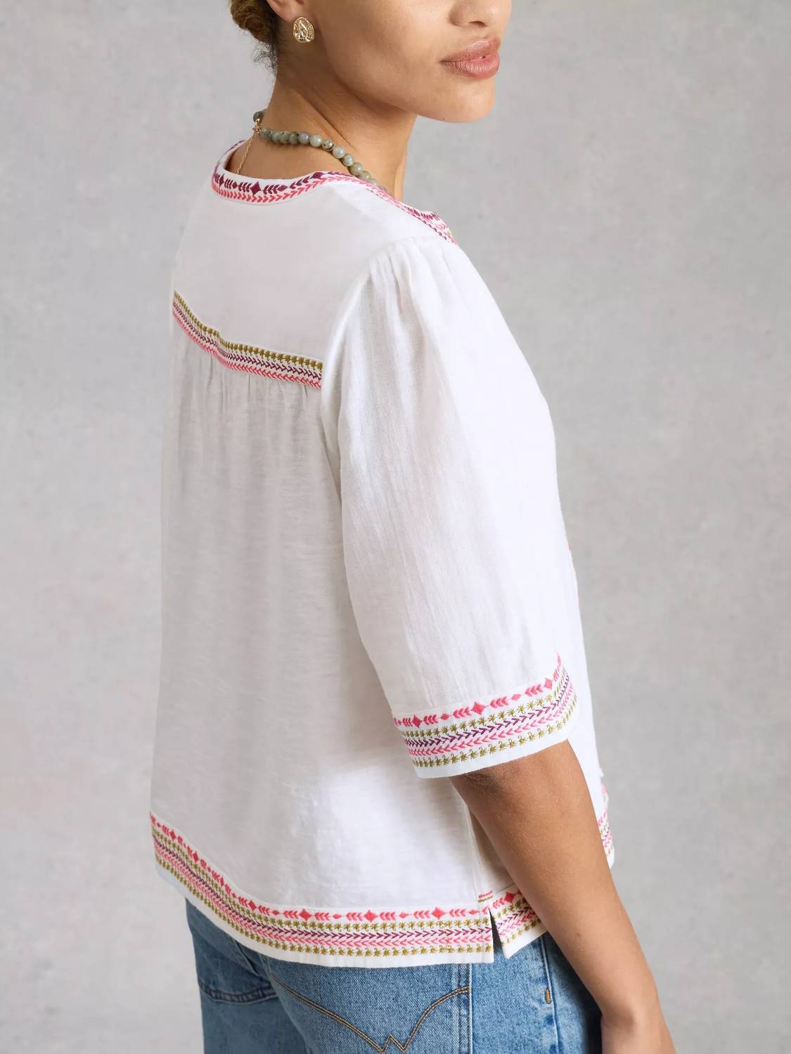 Lizzie Embroidered Top