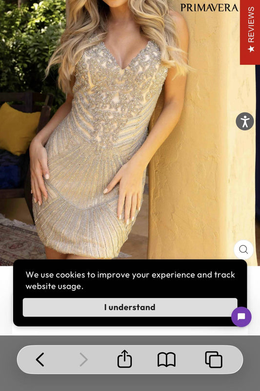 Short Beaded dress