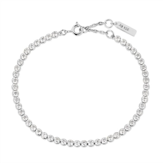 Ania Haie - Women's Row Bezel Set Bracelet - Rack Hunt