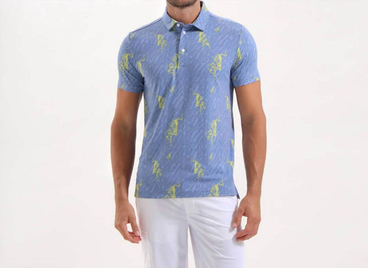 Chervò USA - Men's Anyone Tiger Print Polo - Rack Hunt -