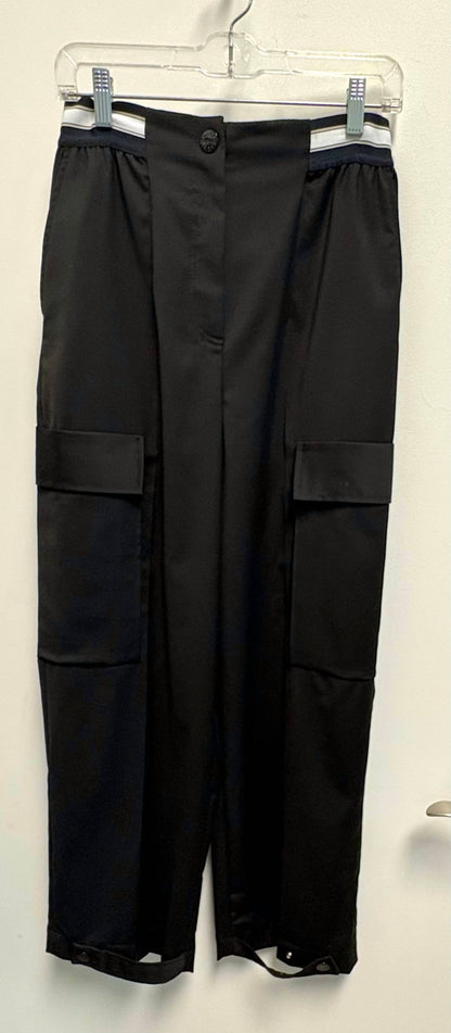 Pre-loved Wide Leg Twill Cargo Pant