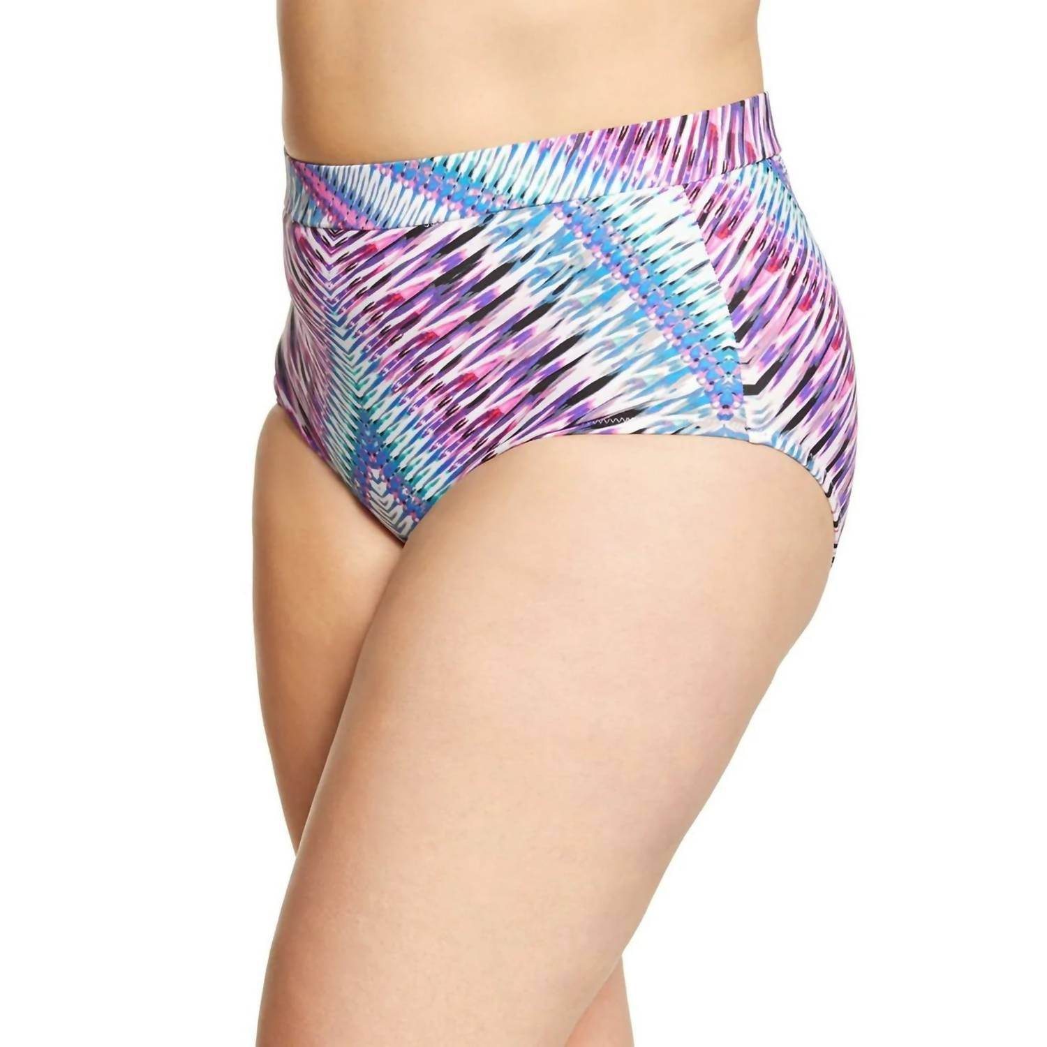Raisins - Women's Curve High Waist Bikini Bottom - Plus - Rack Hunt -