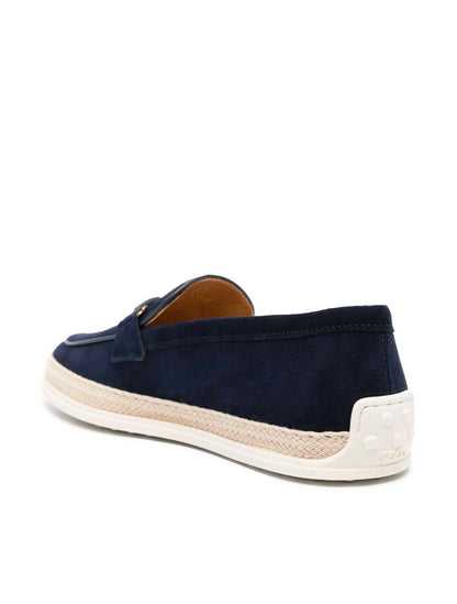 Women's Suede Espadrille Loafers