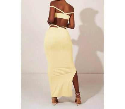 Dorcas - Ivory Reign Maxi Two Piece - Rack Hunt