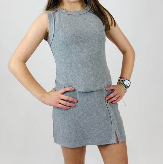 Tenly - Girl's Rayon Rib Tank - Rack Hunt -