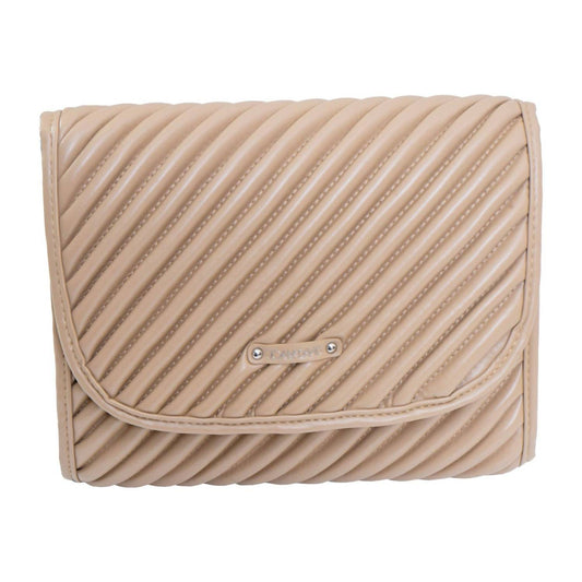 Women's Diagonal Quilted Hanging Toiletry Case
