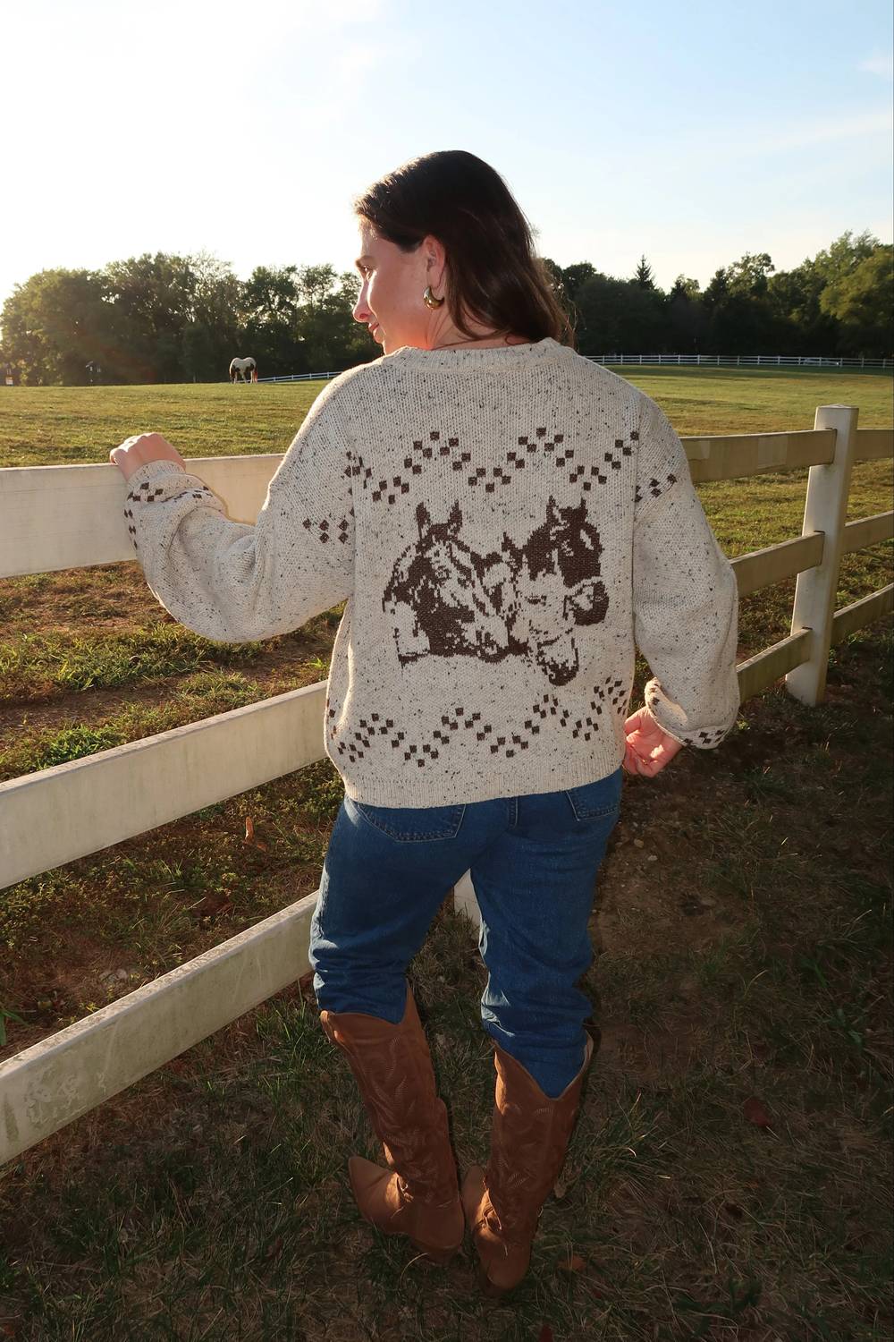 Mane Horse Cardigan
