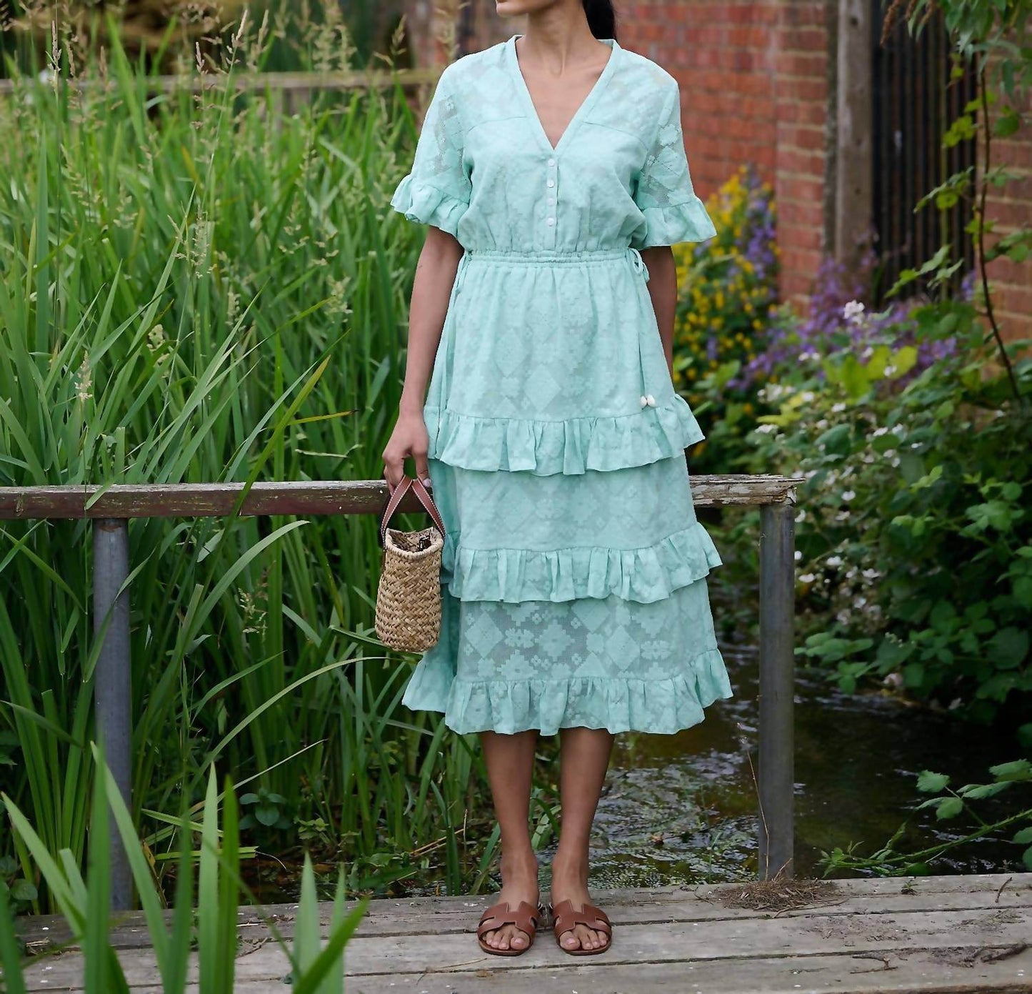 Neve & Noor - Celine Cotton Lace Dress - Rack Hunt