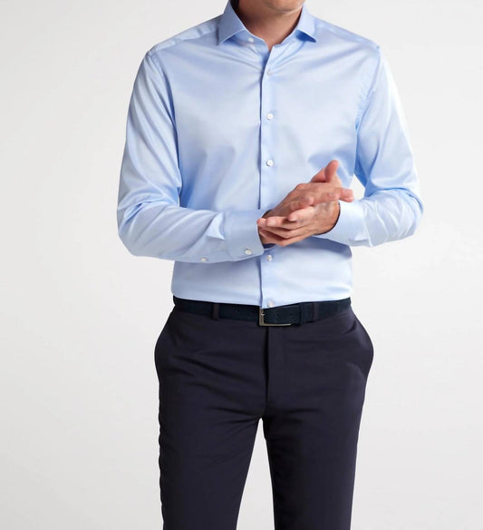 Luxury Slim Fit Twill Dress Shirt
