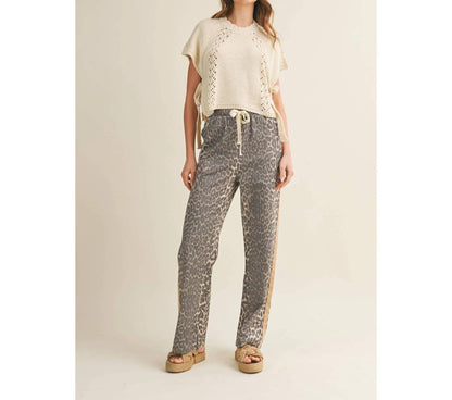 Luxe Relaxed Pants With Side Trim