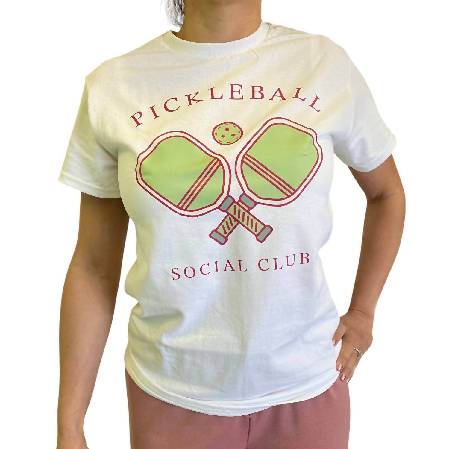 Khristee - Pickleball Fancy Graphic Tee - Rack Hunt -