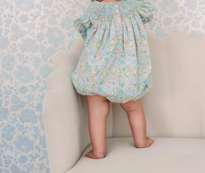 Kids Polly Bunny Smocked Bubble
