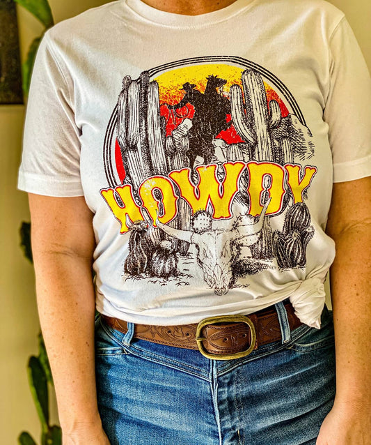 Howdy Western Tee