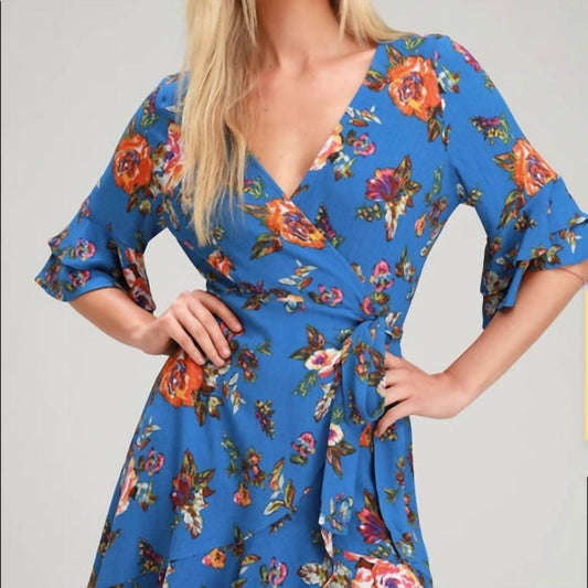 Coverstitch - Floral Wrap Dress - Rack Hunt -