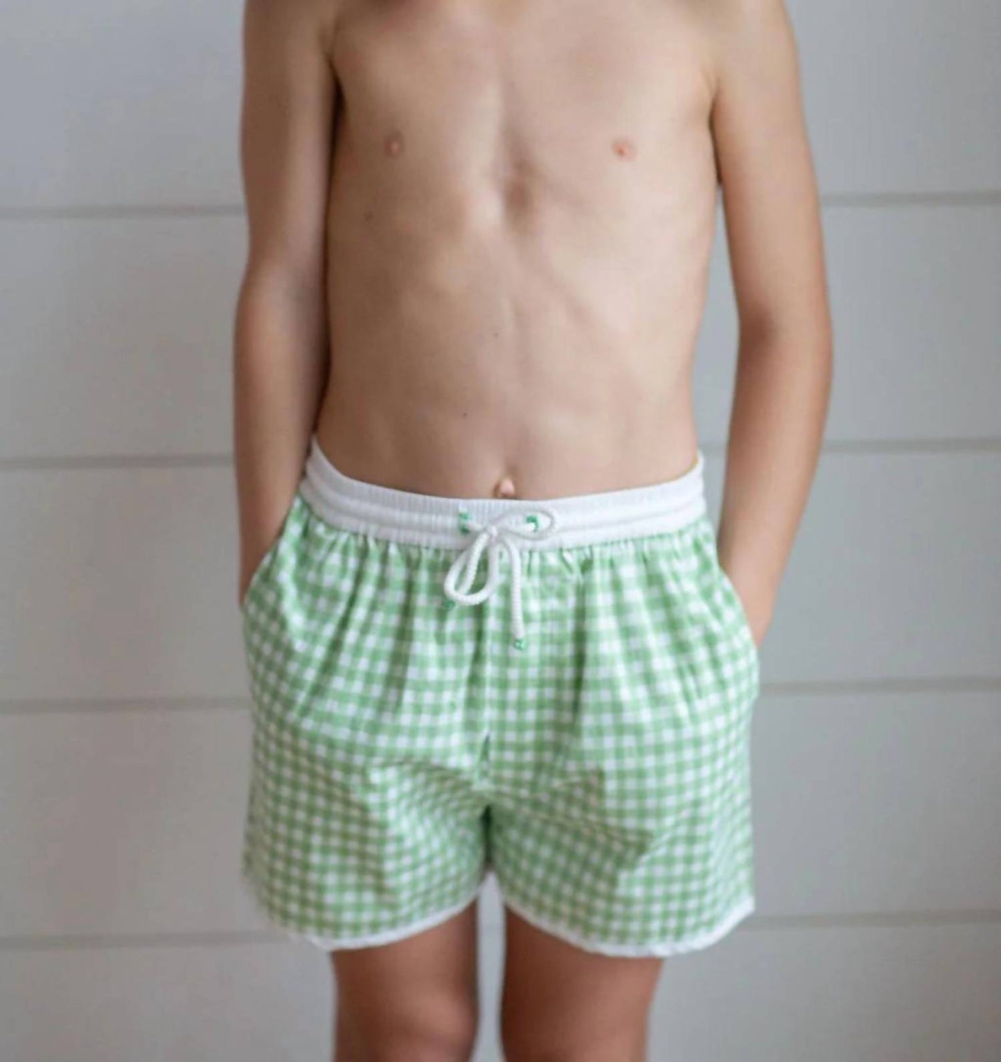 Gingham Sea Shorts