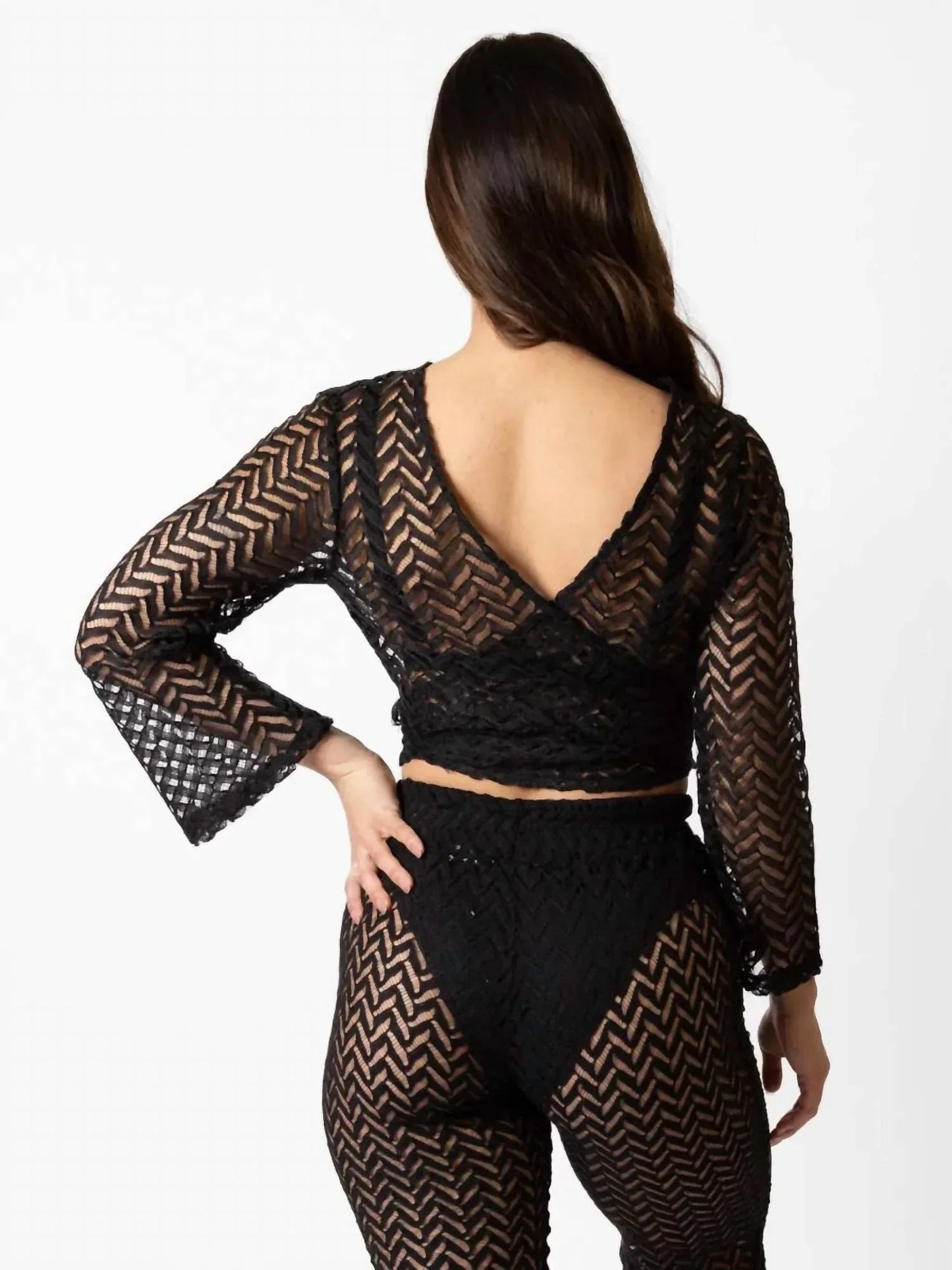 Koy Resort - Women's Zuma Long Sleeve Wrap Top - Rack Hunt