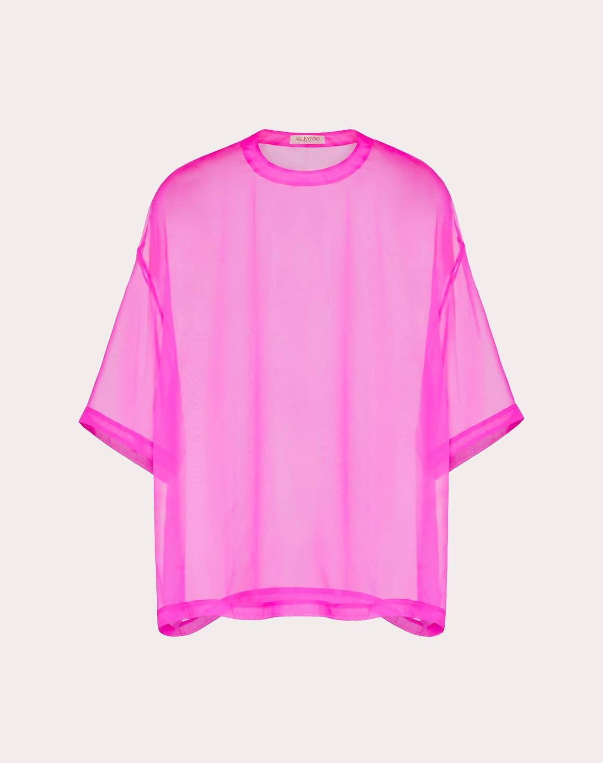 Valentino - Chiffon Crewneck Top - Rack Hunt