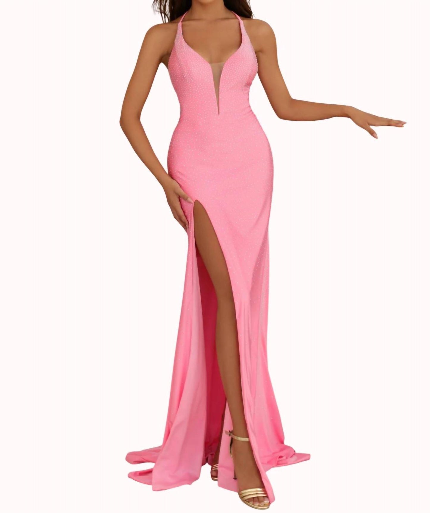 Open Back Gown