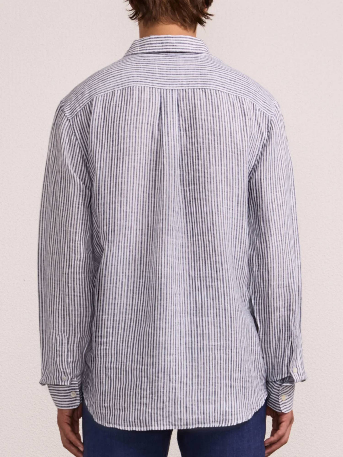 Telles Linen Striped Shirt