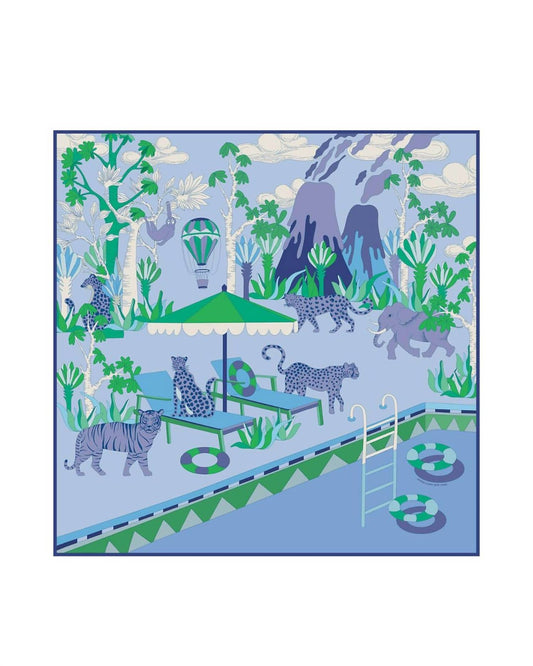 Women's Double Sided Silk Scarf
