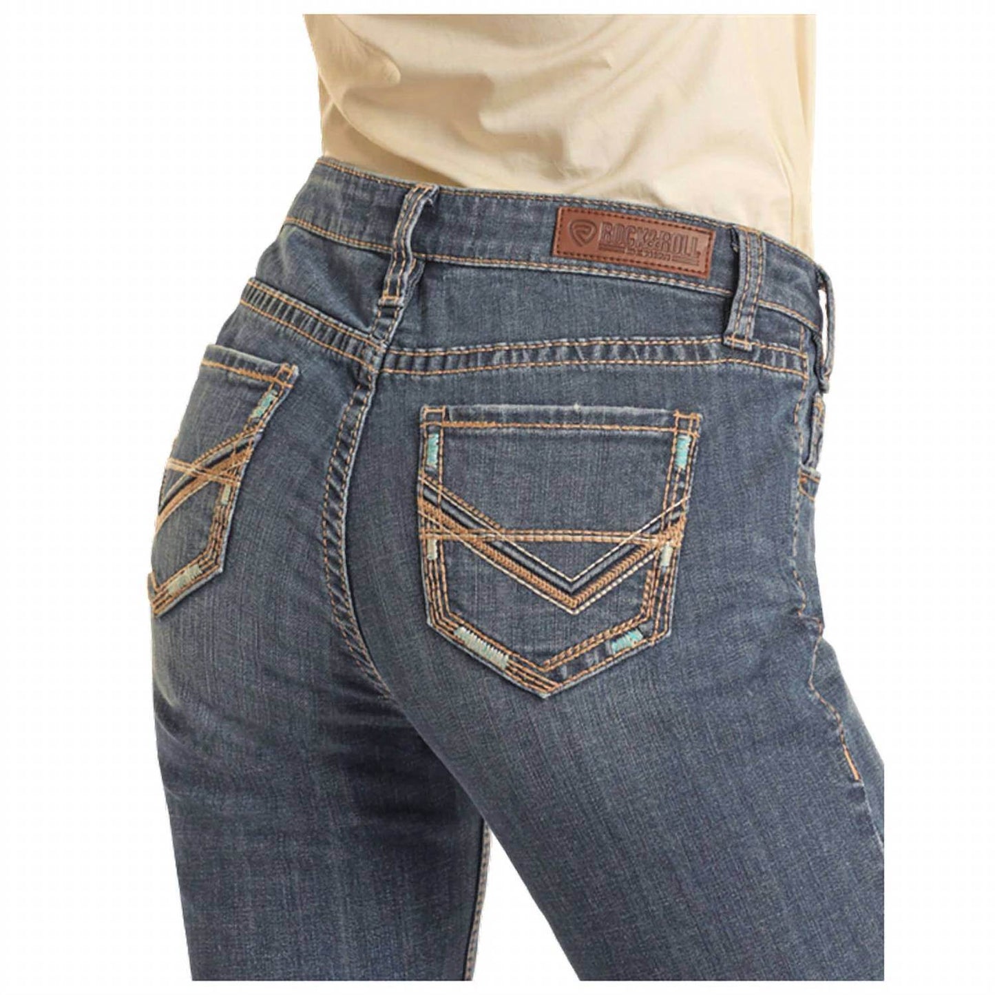 Rock & Roll Cowgirl - Vintage Riding Fit Jean - Rack Hunt