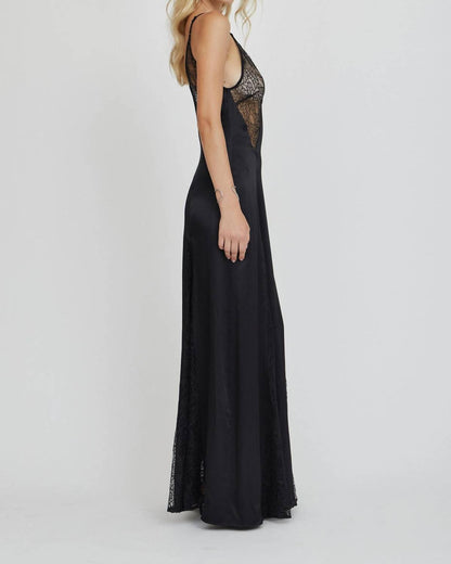 Inhale Panel Slip Dress